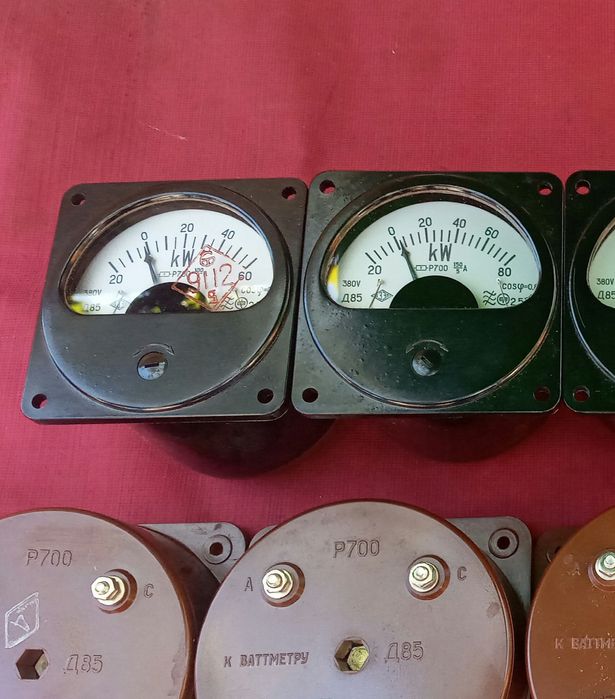 Ваттметр ,киловаттметр Д85 220/380в,новый.
