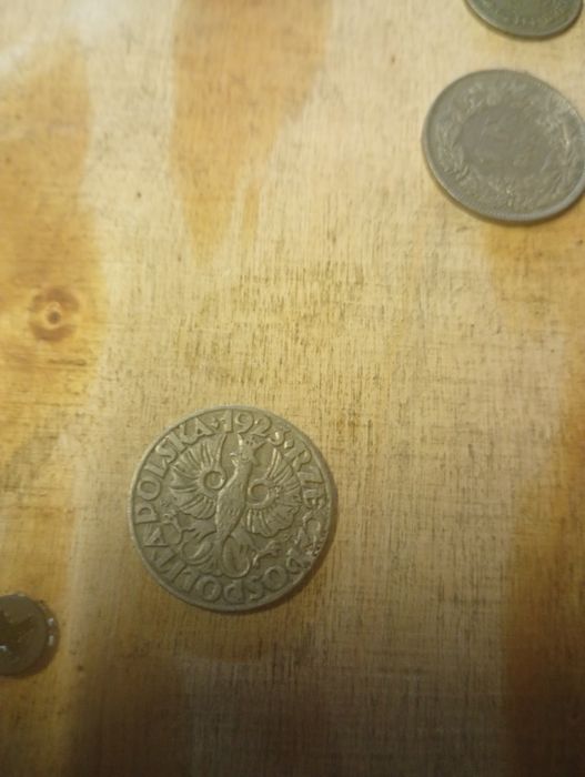 Moneta polska 50 groszy 1923r. Destrukt unikat rzadkość niedolany