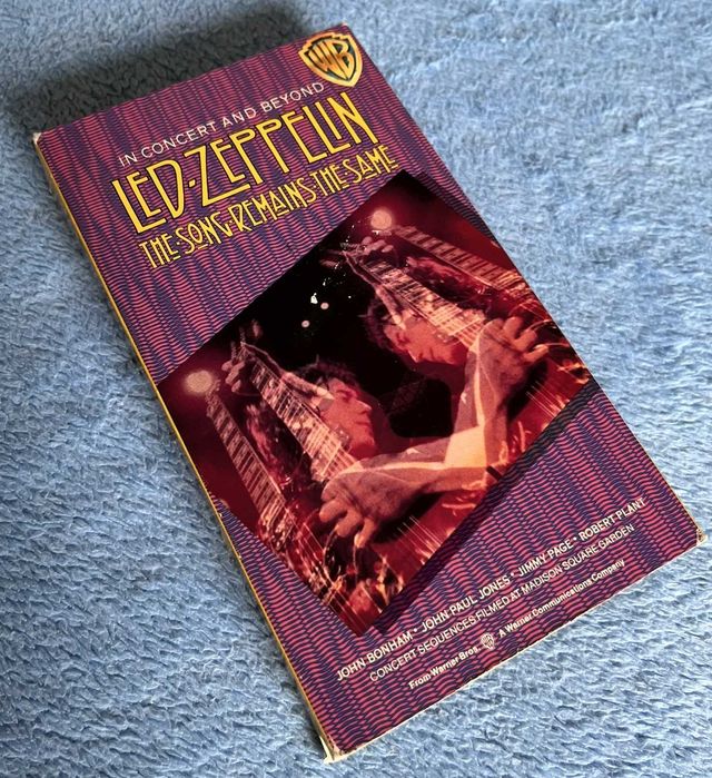 LED ZEPPELIN - The Song Remains The Same - VHS - Unikat - USA -1987
