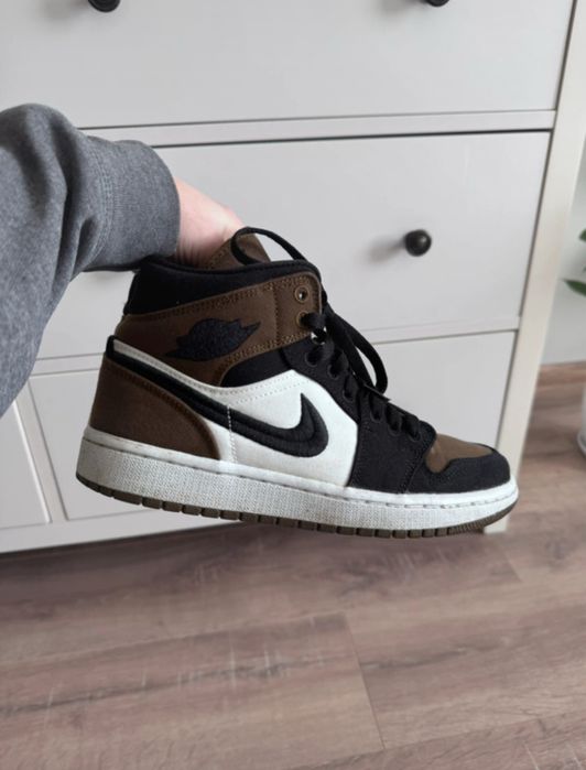 Buty damskie nike air jordan olive wysokie