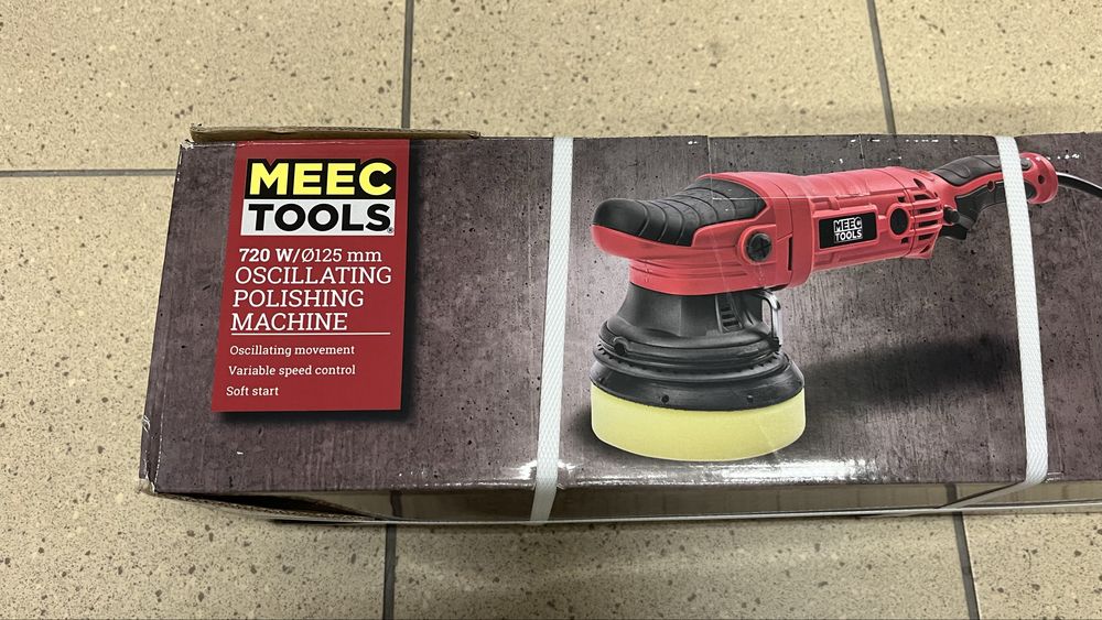 Polerka oscylacyjna MEEC TOOLS 125