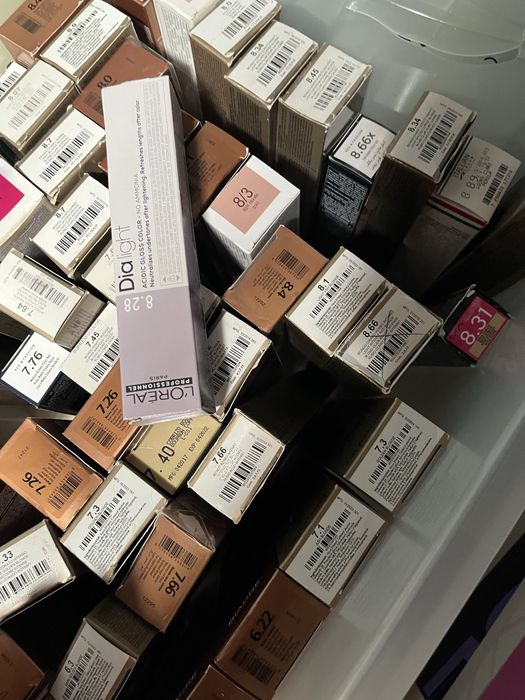 Coloracoes mais de 60 tubos