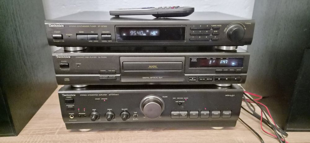 Zestaw Technics SU-A700MK3 | SL-PG390 | ST-GT350 + Pilot