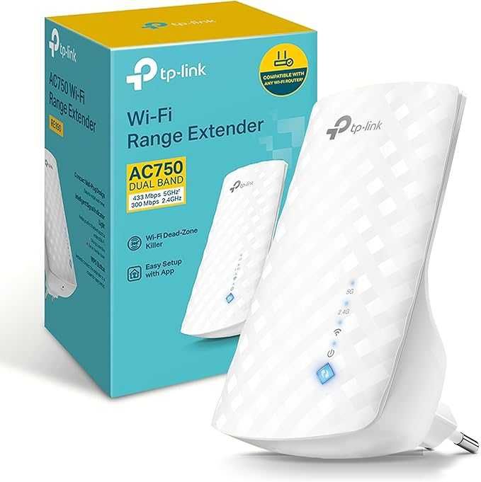 TP-LINK Extensor de WiFi RE190 2,4GHz e 5G64553057475714121
