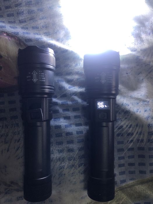 Фонарик с аккумулятором яркий