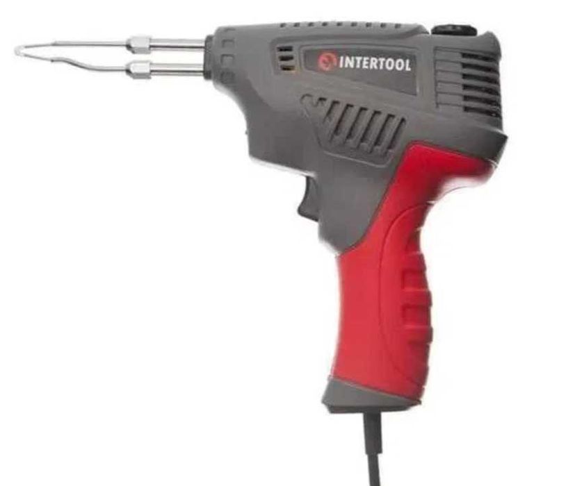 Паяльник імпульсний 200 В, 3-режима, INTERTOOL