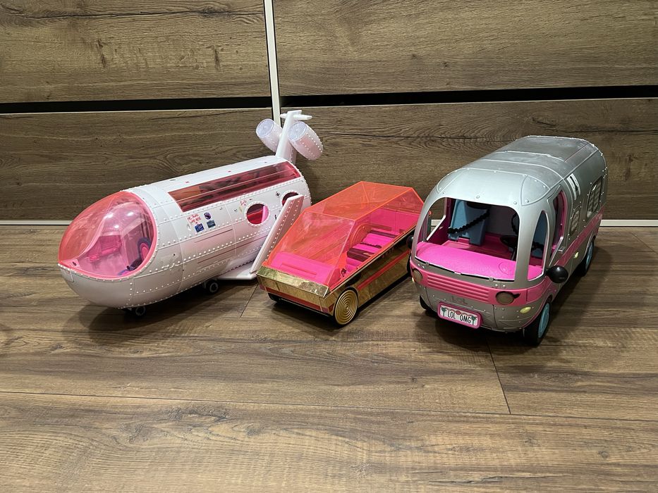 Автобус, машина и самолет для кукол LOL Surprise - от 800грн