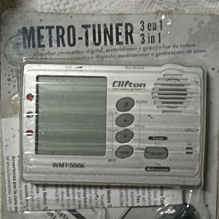 Metro Tuner 3 em 1 novo em caixa