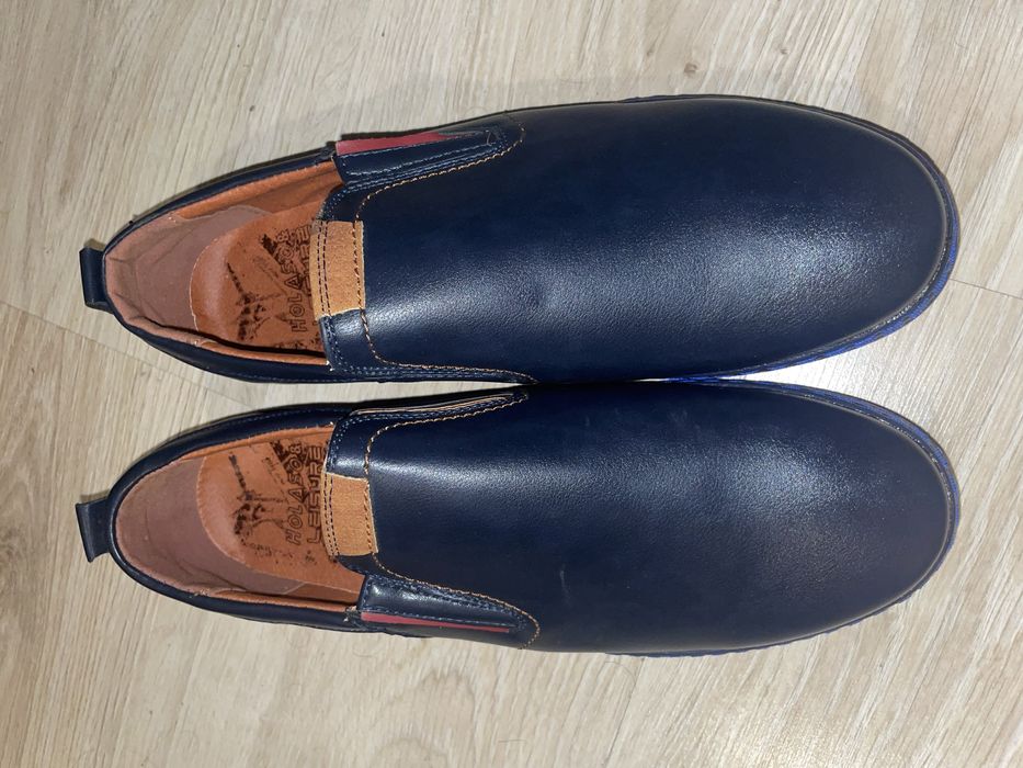 Buty męskie niebieskie