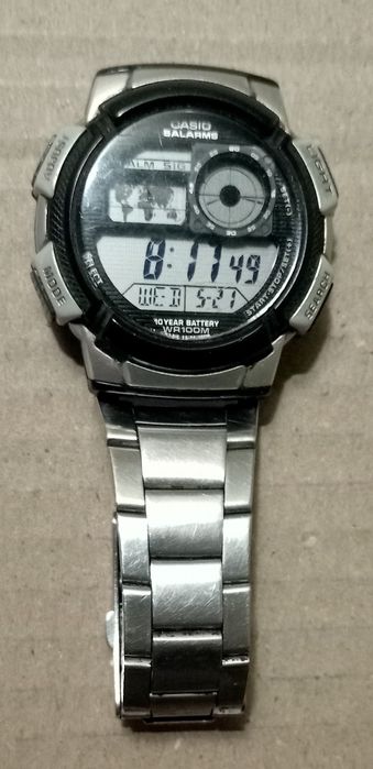Часы Casio AE1000-W исправны