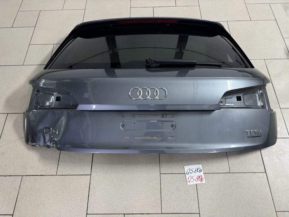 Audi q5 80a 80а 2017-2024 кришка багажника скло заднє  кляпа ляда