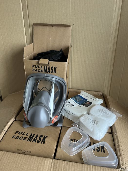 Маска 3М Полнолицевая Противогаз Респиратор Фильтра Панорамная Защита