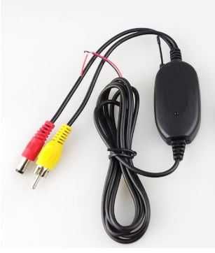 Kit transmissor+ Receptor de imagem sem fio 9-14VDC 2.4Ghz