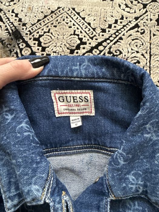 Джинсова курточка Guess,оригінал,унісекс