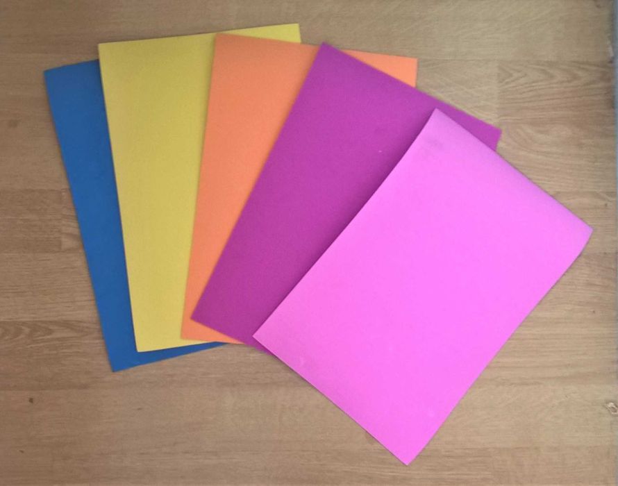 фоамиран  набор  75 грн/5 шт