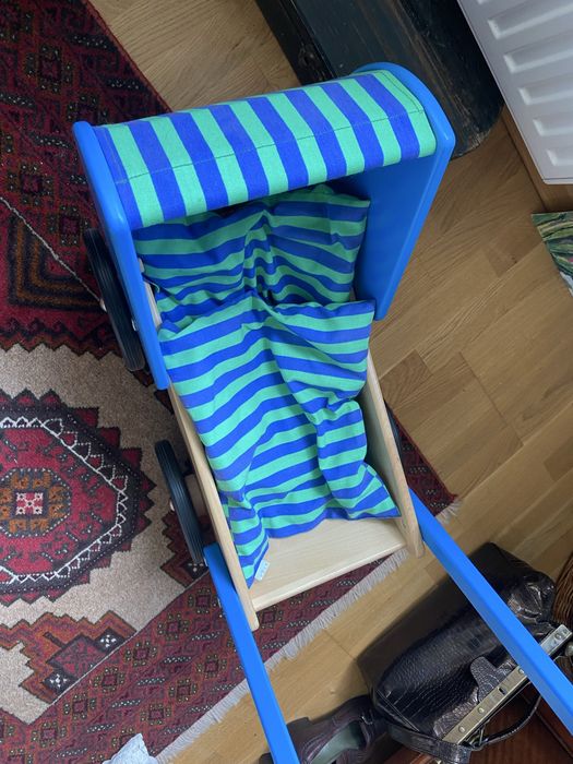 wózek dla lalek BAJO drewniany