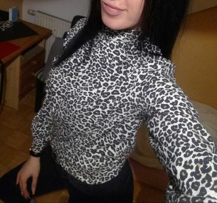 Bluzka w panterkę