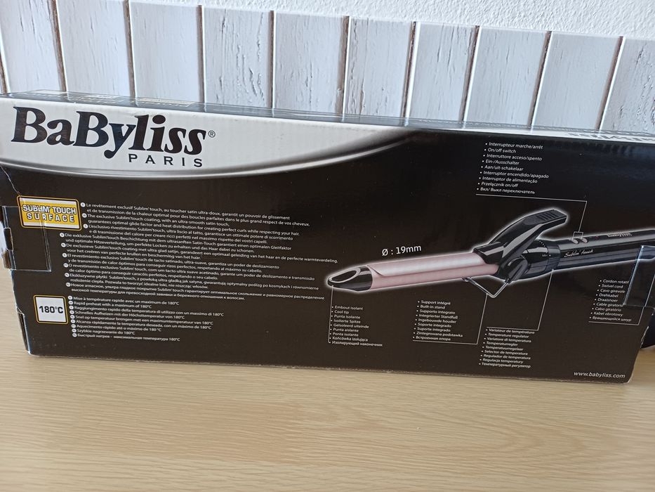 Modelador de Caracóis BaByliss Paris 19mm