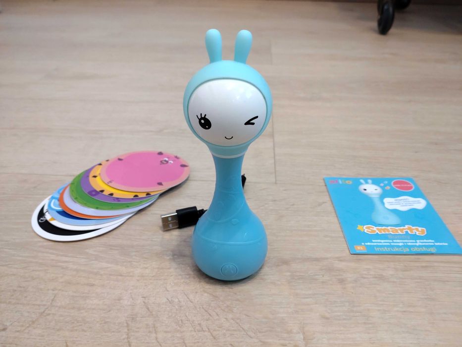 Grzechotka elektroniczna - Alilo Króliczek Smarty Bunny R1