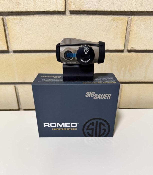 Прицел SIG SAUER Romeo-MSR Gen II Чёрный, Койот,Зёлёная точка