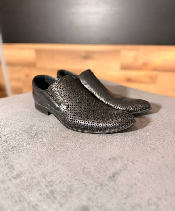 Półbuty Męskie Lasocki czarne rozmiar 42 / 28,5cm