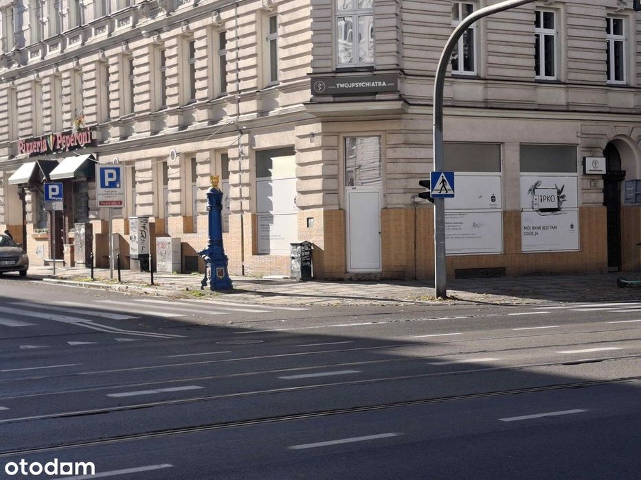 Narożny Lokal 136m2 ścisłe centrum duże witryny