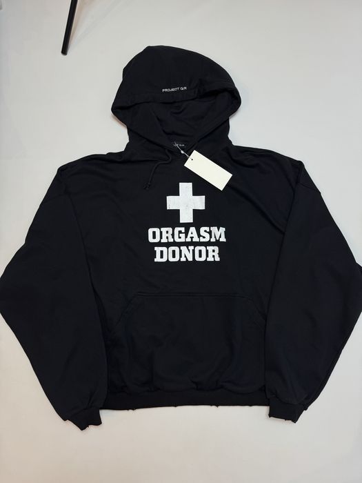 Худі Grailz Project G/R Orgasm Donor black S M L
