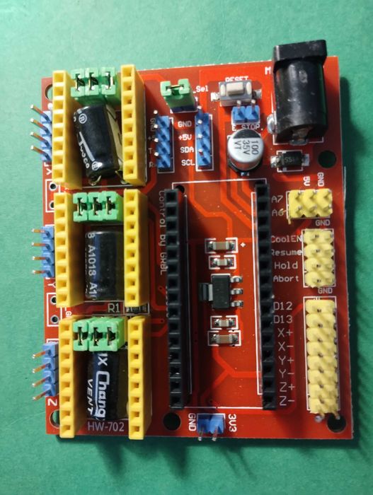 Платы расширения драйвера для Arduino A4988 и плату Arduino Nano