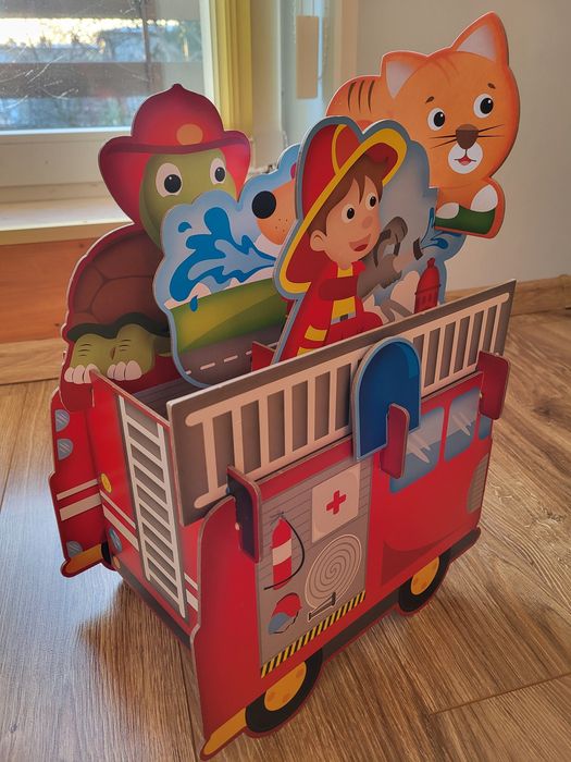 Puzzle 3D wóz strażacki