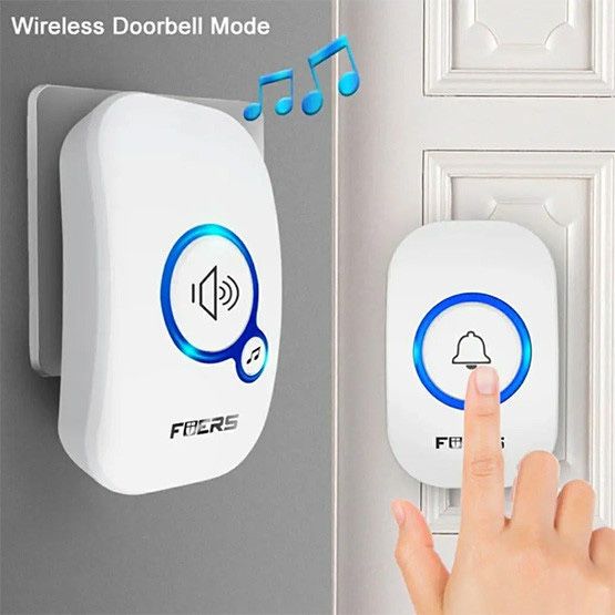 Безпровідний дверний дзвінок – сучасний дизайн, просте підключення!