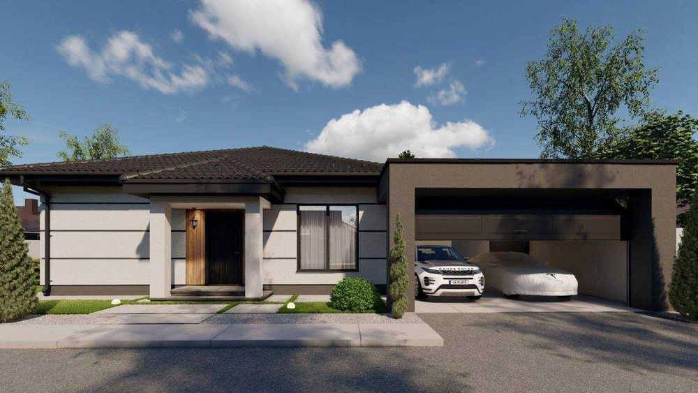 Новый дом в Дайберге на участке 4,5 сотки. 1K13