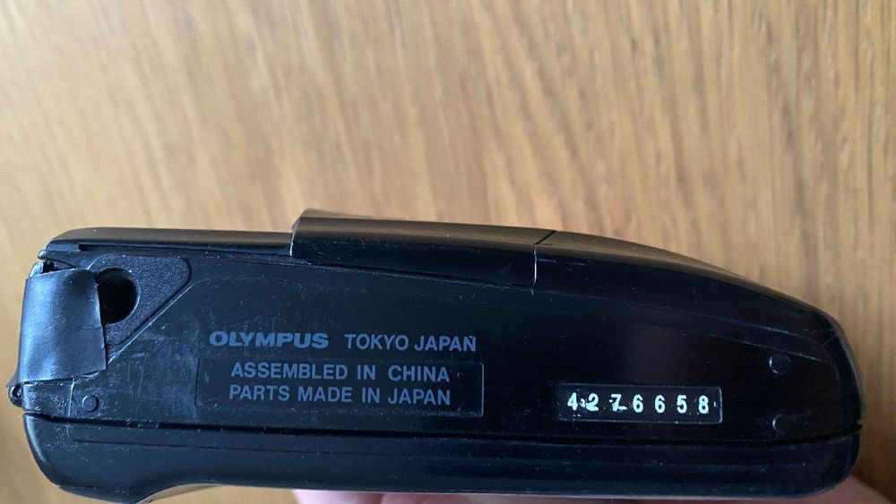 Olympus mju-ii. Czarny. mju-2.