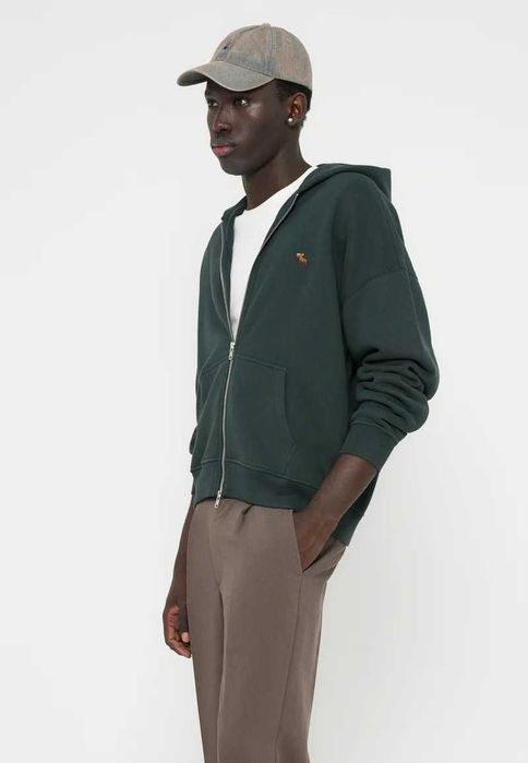 Abercrombie & Fitch oryginalna bluza na suwak XXL