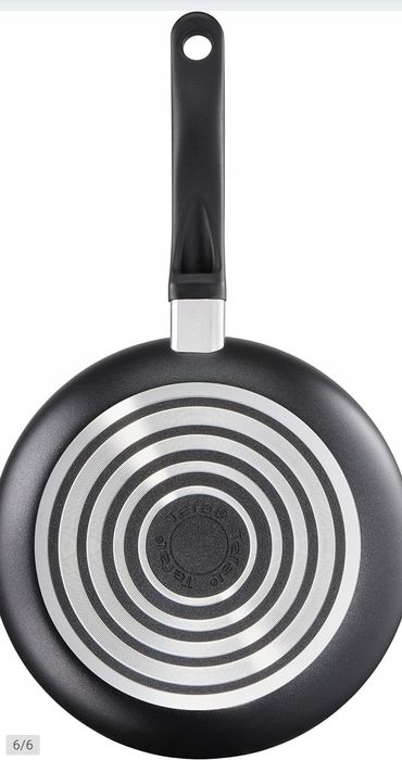 Zestaw garnków Tefal aluminiowe 8 el.
