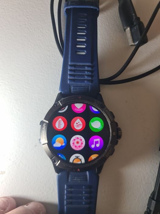 Smartwatch G-Wear Completo, Atende Chamadas, Câmara Remota 2 bracelete