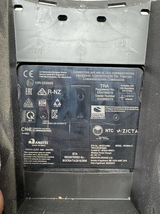 Модуль беспроводной зарядки Chevrolet Bolt EUV