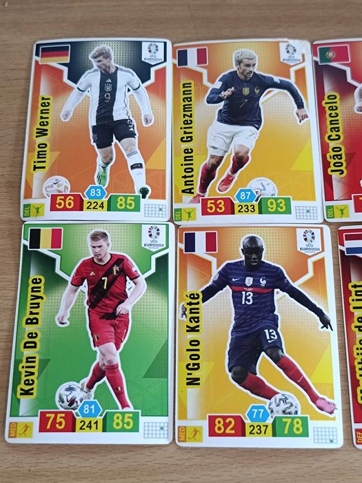 9 cartões UEFA Euro 2024 Alemanha