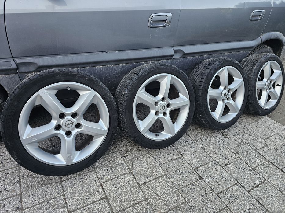 Koła Alufelgi 5x110 17 Cali - Opony Letnie, Opel