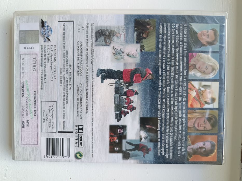 DVD o dia zero .