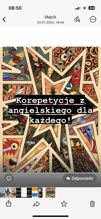 Korepetycje j. angielski online lub na terenie Cieszyna
