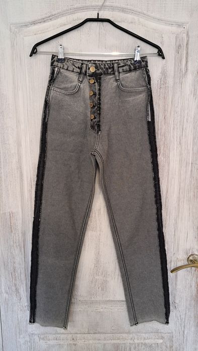 LITKOVSKA Джинси навиворіт (34/XS розмір)