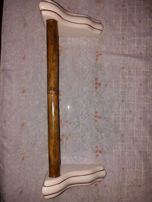 Conjunto casa de banho pintado a mão