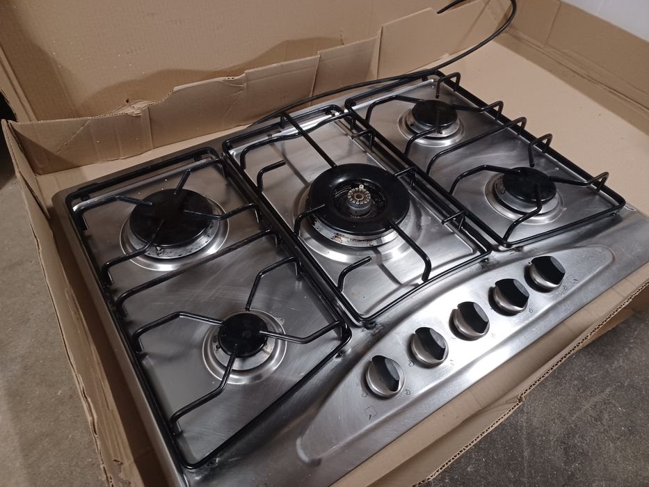 Placa a gás 5 bicos Whirlpool