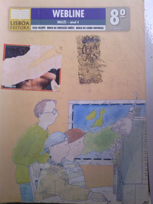 8º ano; Inglês Português Historia Matemática Biologia F. Química CN