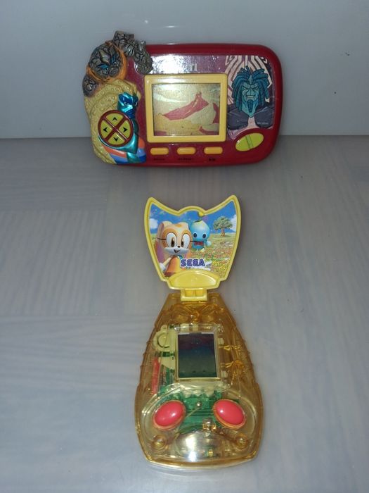 Antigas Consolas de Jogos Gormiti e Sega