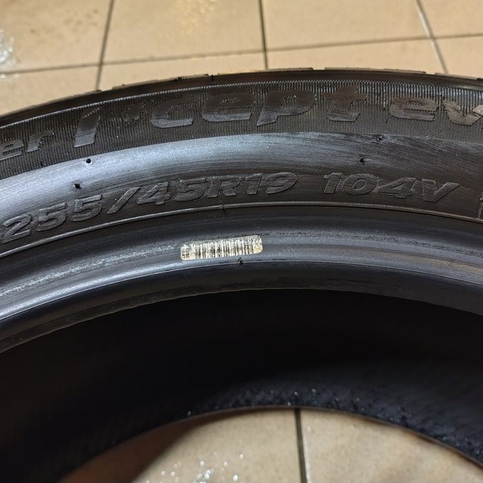 Hankook 255/45R19 opony zimowe 2szt winter icept evo2 2022rok
