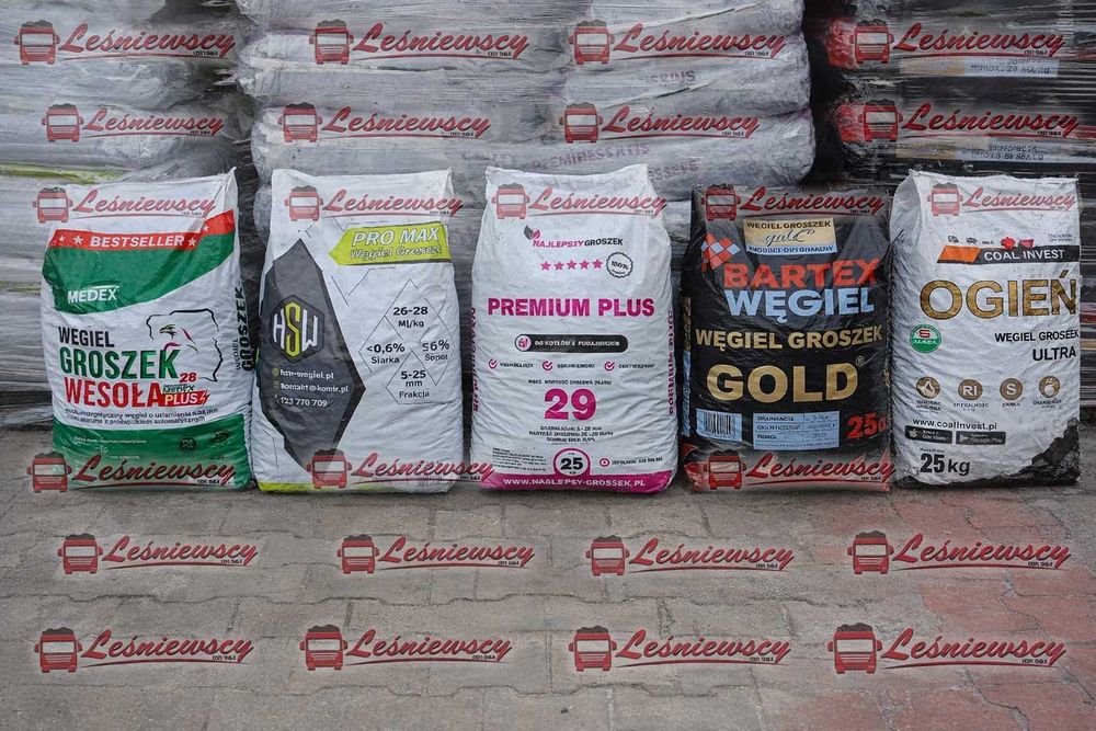 Ekogroszek Bartex GOLD kaloryczny z dostawą HDS skład opału