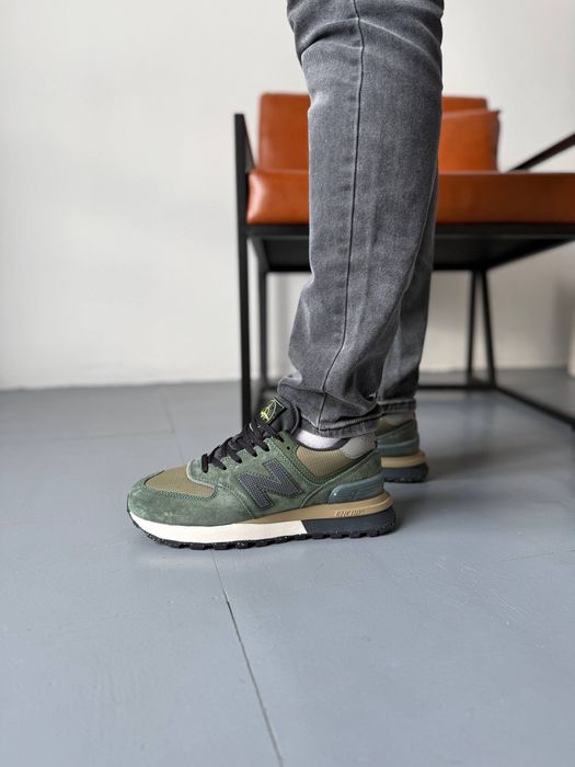 36-45 Stone Island x New Balance 574 Legacy 'Dark Green'