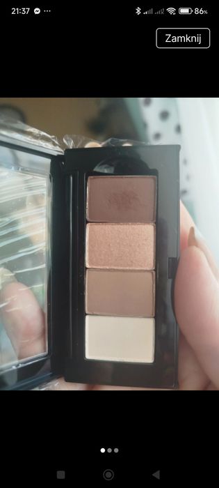 Unikatowa magnetyczna paletka cieni Mary Kay - Nowa(kolekcjonerska) Czekoladowa bombonierka