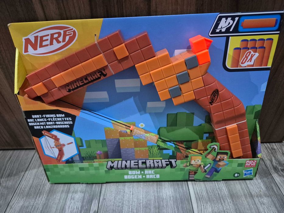 Łuk minecraft  NERF